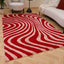 Joli Striped Red & Pink Rug
