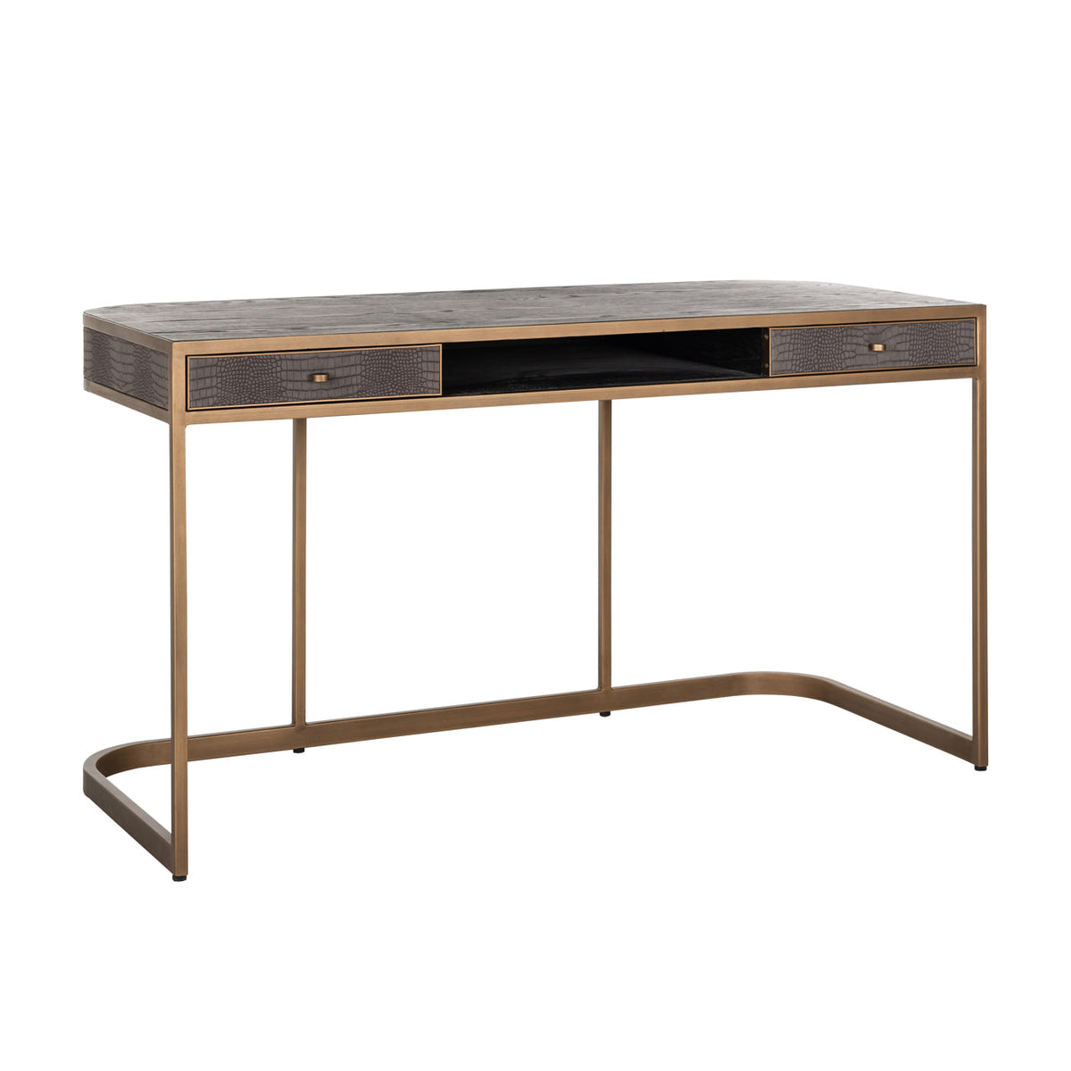 Desk Classio brushed gold 