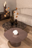 End table Almundi chocolat brown
