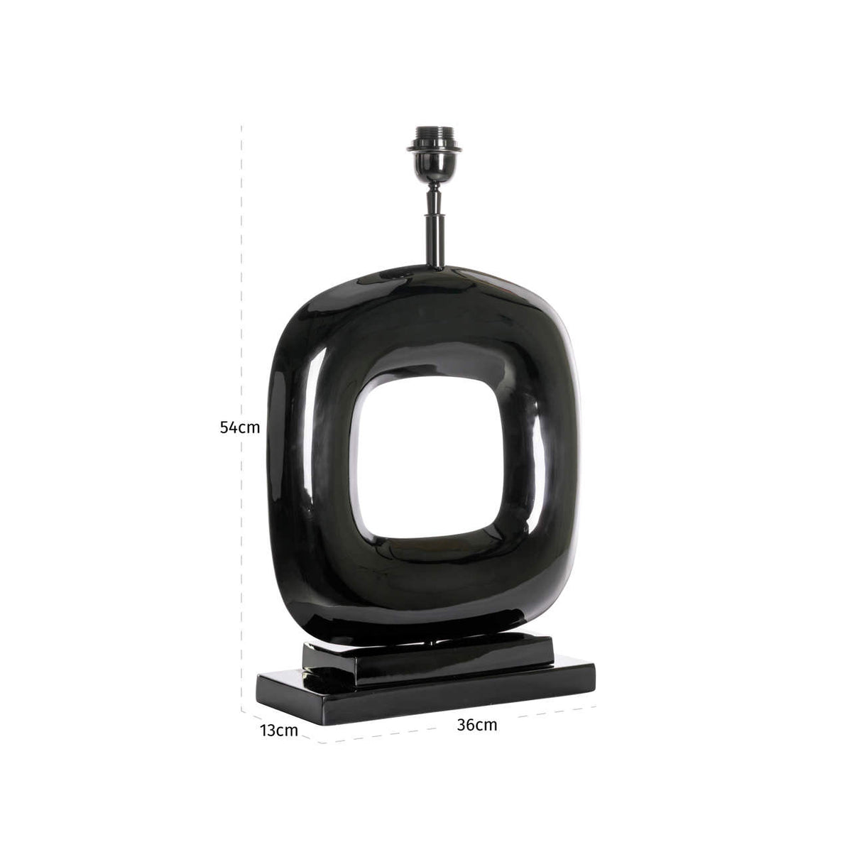 Table lamp Rave black