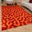 Joli Doodle Red & Orange Rug