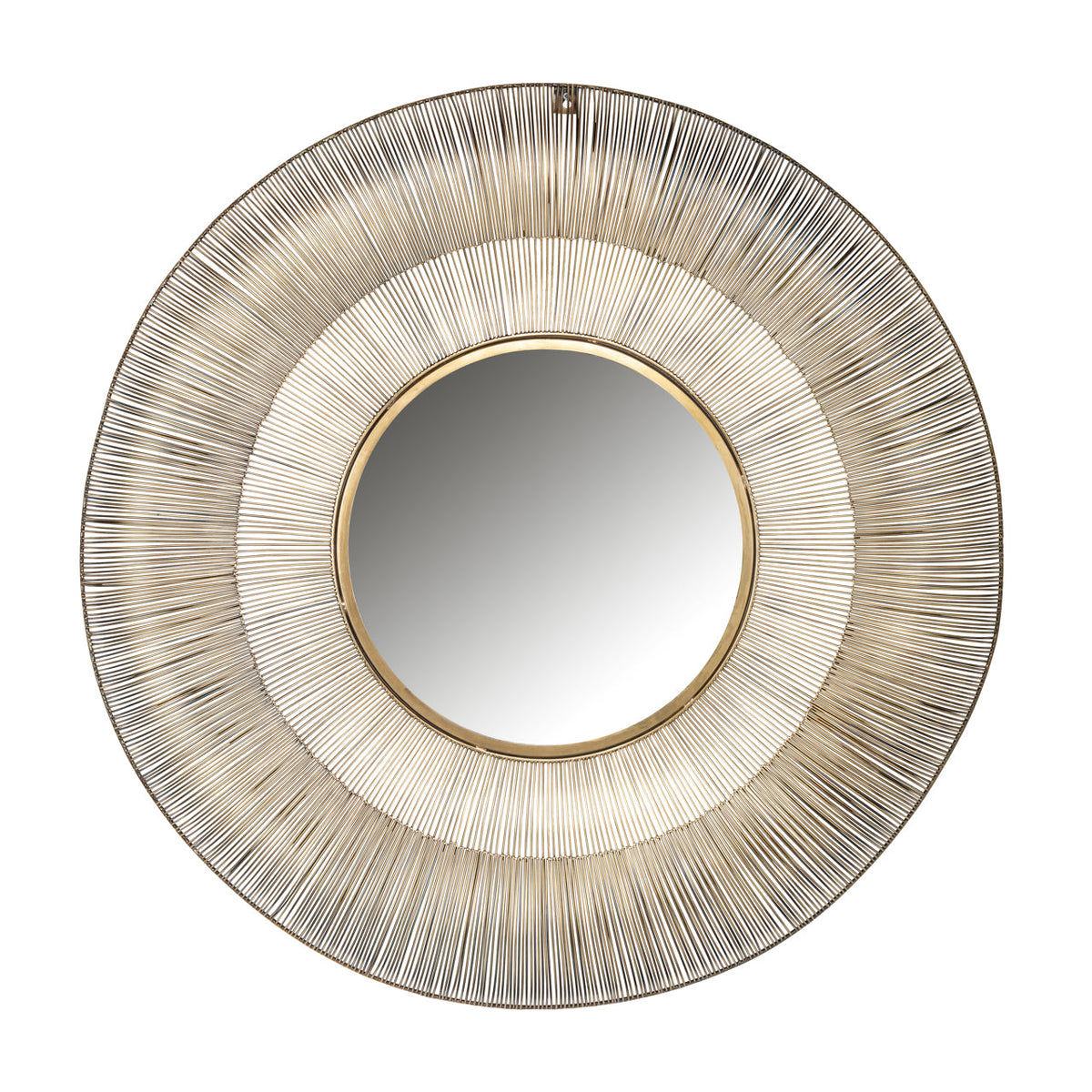 Mirror Aliza brushed gold 101Ø