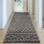 Moroccan Dark Grey Shaggy Rug | 940
