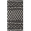 Moroccan Dark Grey Shaggy Rug | 940