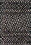 Moroccan Dark Grey Shaggy Rug | 940