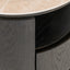 Nightstand Nando brown 2-drawers