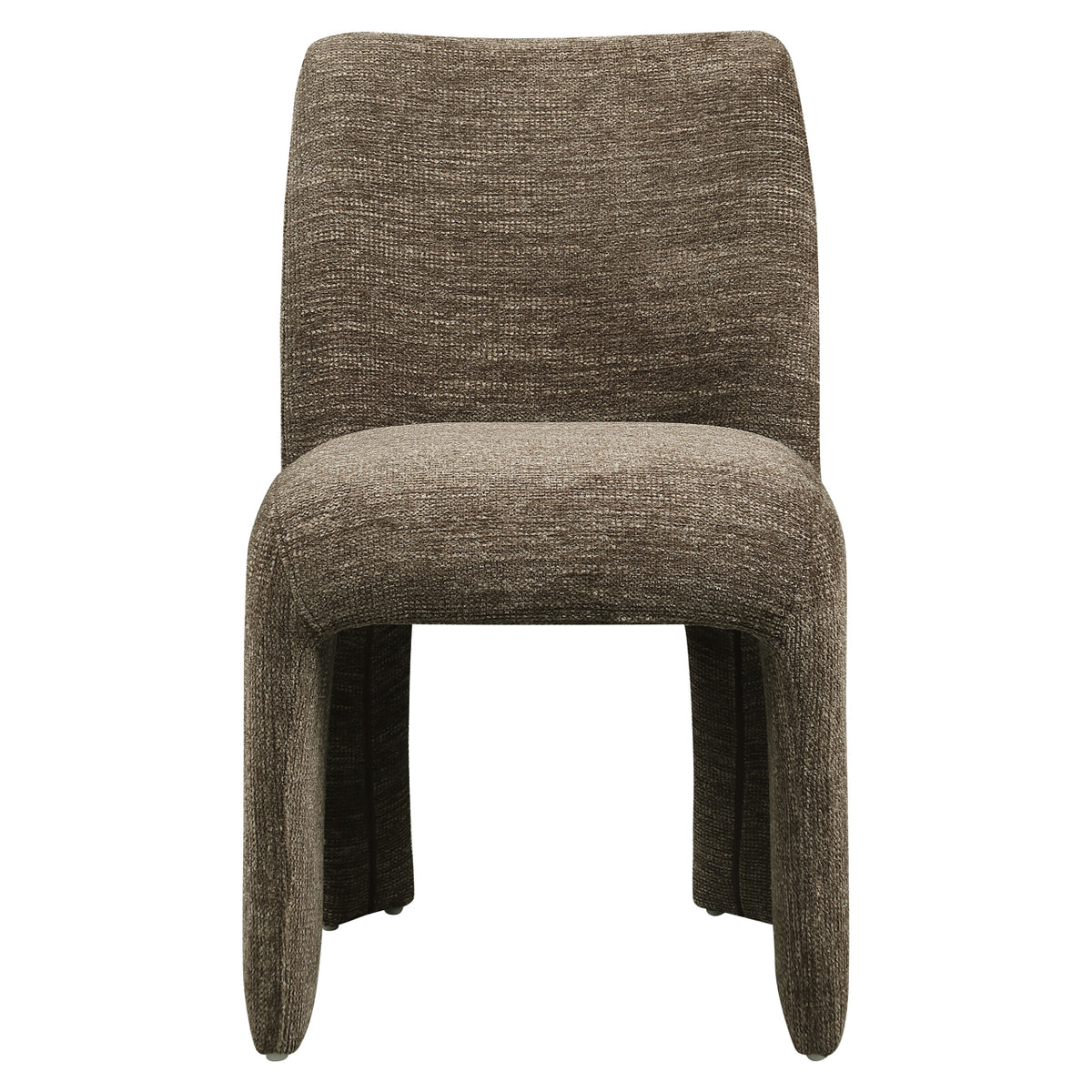 Dining chair Maya brown softweave (Set of 2)