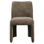 Dining chair Maya brown softweave (Set of 2)