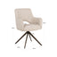 Dining chair Ginerva biscotti swivel
