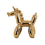 Decorative object Balloonicorn gold