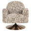 Lounge chair Kagney brown omara swivel