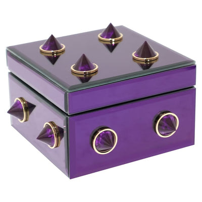 Storage box Jelia purple