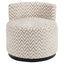 Lounge chair Franny sand chevron