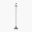 Trafalgar Nickel Palm Tree Floor Lamp Base Only