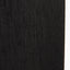 Trafalgar Gold Metal Palm Tree Floor Lamp Base with Stellan 45cm Black Slubbed Faux Silk Gold Lined Cylinder Lampshade