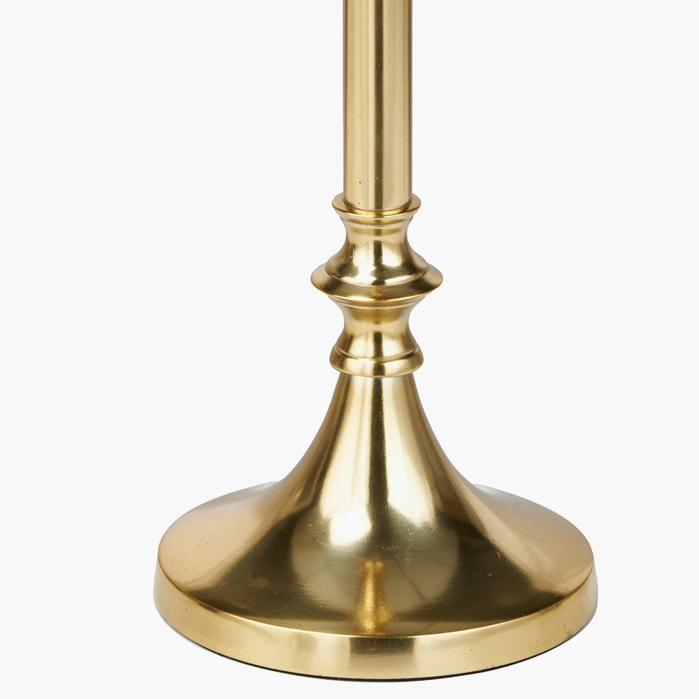 Trafalgar Gold Metal Palm Tree Table Lamp