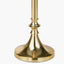 Trafalgar Gold Metal Palm Tree Table Lamp