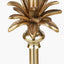 Trafalgar Gold Metal Palm Tree Table Lamp