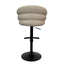 Bar stool Nikki biscotti swivel fire retardant