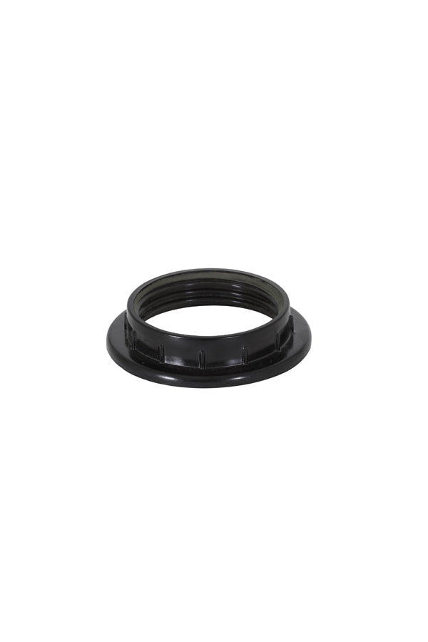 Lampholder rings S/24 6x1,5 cm E27 black