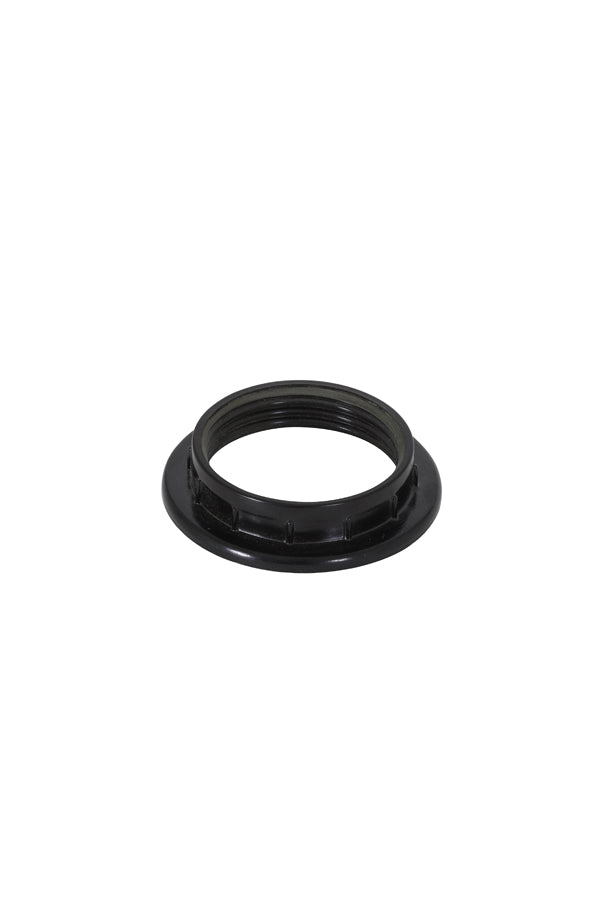 Lampholder rings S/24 6x1,5 cm E27 black