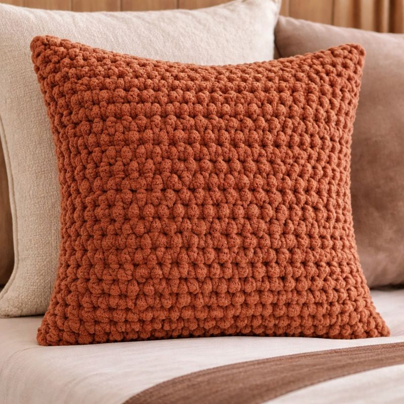 Malini Tuffra Rust Cushion