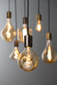 Deco LED globe 12,5x17,5 cm LIGHT 4W amber E27 dimmable