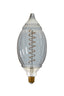 Deco LED globe 12x28 cm BAROQUE 4W smoked E27 dimmable