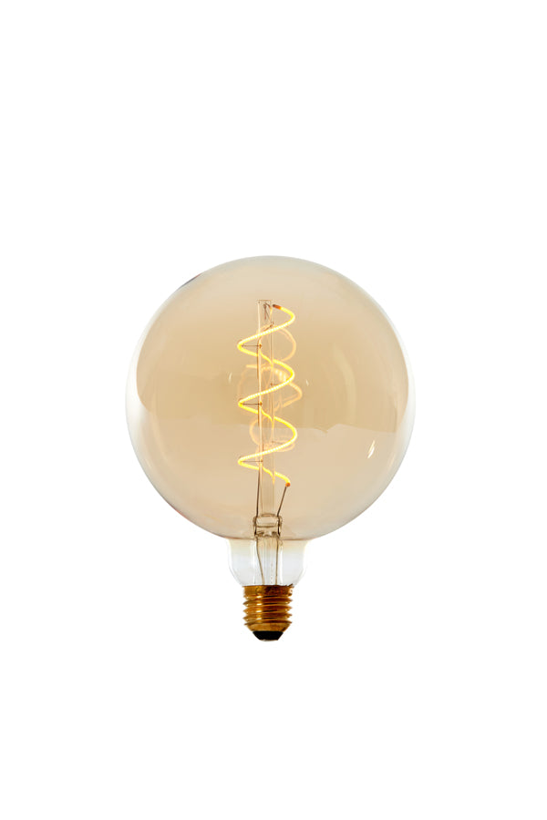 Deco LED globe 15x20 cm LIGHT 4W amber E27 dimmable