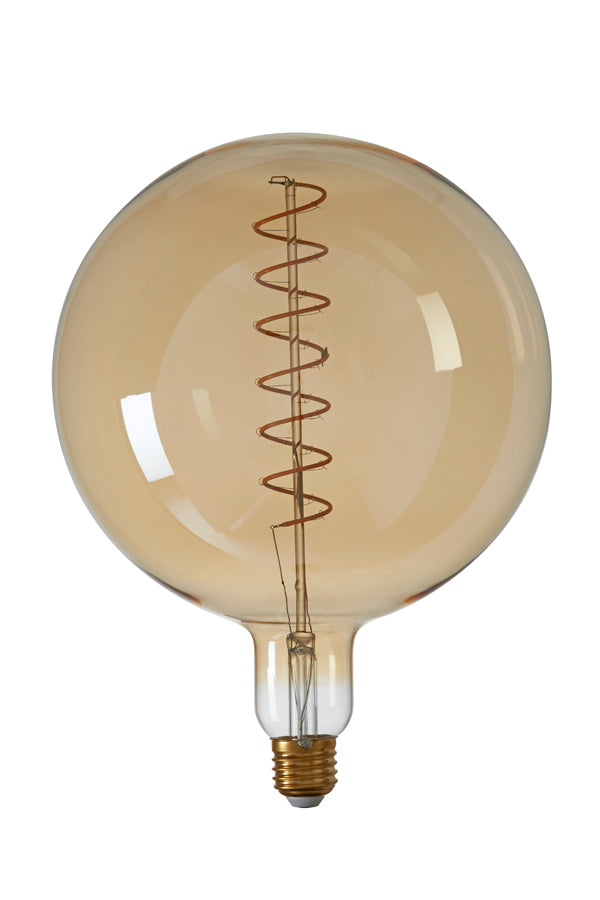 Deco LED globe 20x28 cm LIGHT 4W amber E27 dimmable