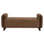 Bench Winslov brown blockweave fire retardant