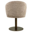 Dining chair Beverly mocca linear swivel