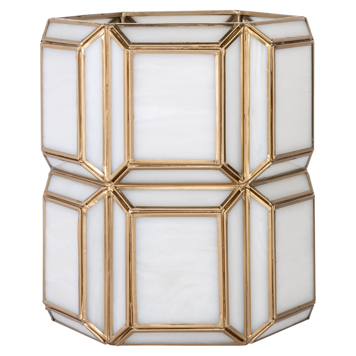 Hurricane light Ariana brass antique small