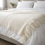 Malini Serena Ivory Throw