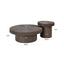 Coffee table Lindo Brunzae (Set of 2)