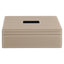 Decorative object Viper taupe tissue box