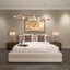 Bed Obidis natural linear 180x210 (mattress size (excl.) with storage
