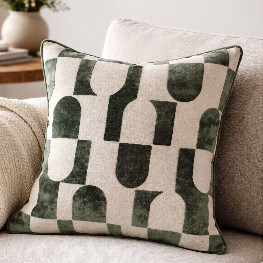 Paul Moneypenny Chillpill Sage Cushion