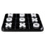 Decorative game Trixi black/white