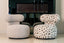 Lounge chair Kaya weave brown swivel