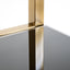 Display cabinet Magnus brushed gold
