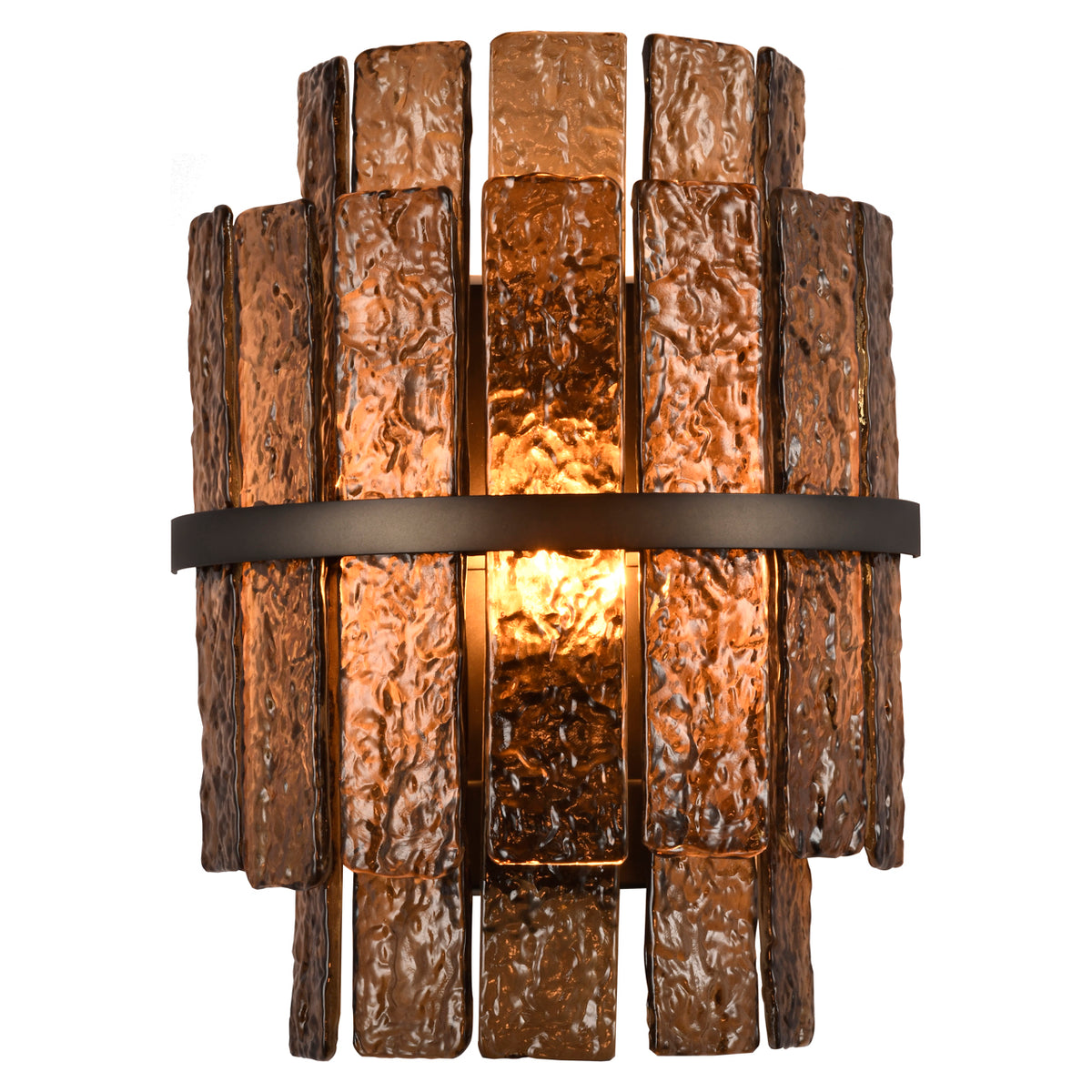 Wall lamp Lumy brown