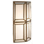 Wall lamp Amara brass antique