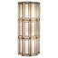 Wall lamp Opal brass antique
