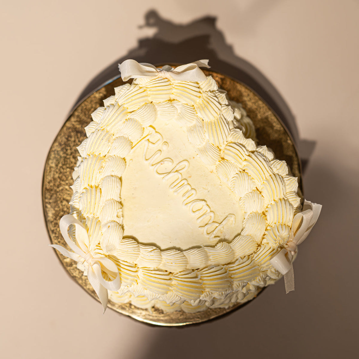 Cake plate Carmona gold