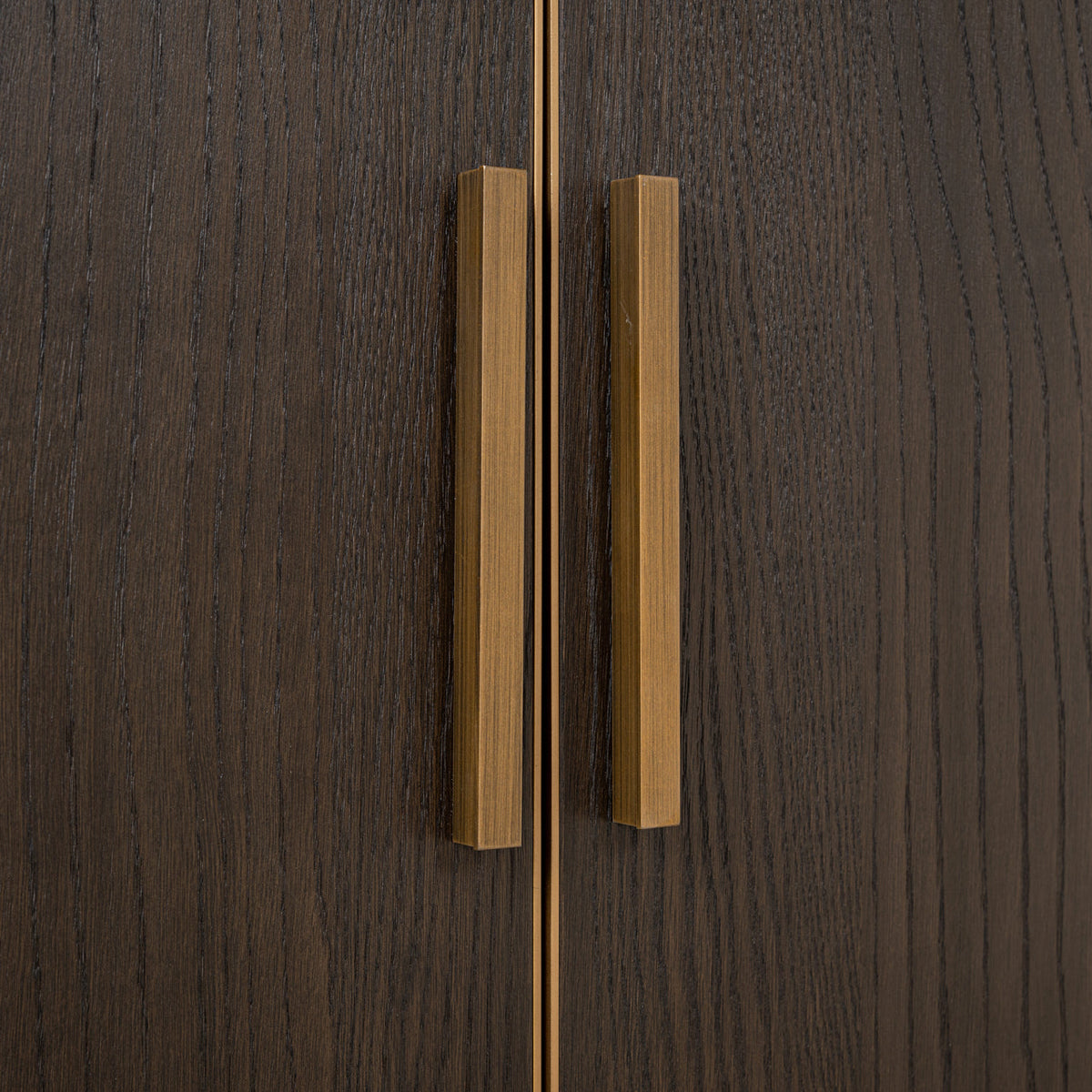 Display cabinet Carter brown large 4-doors