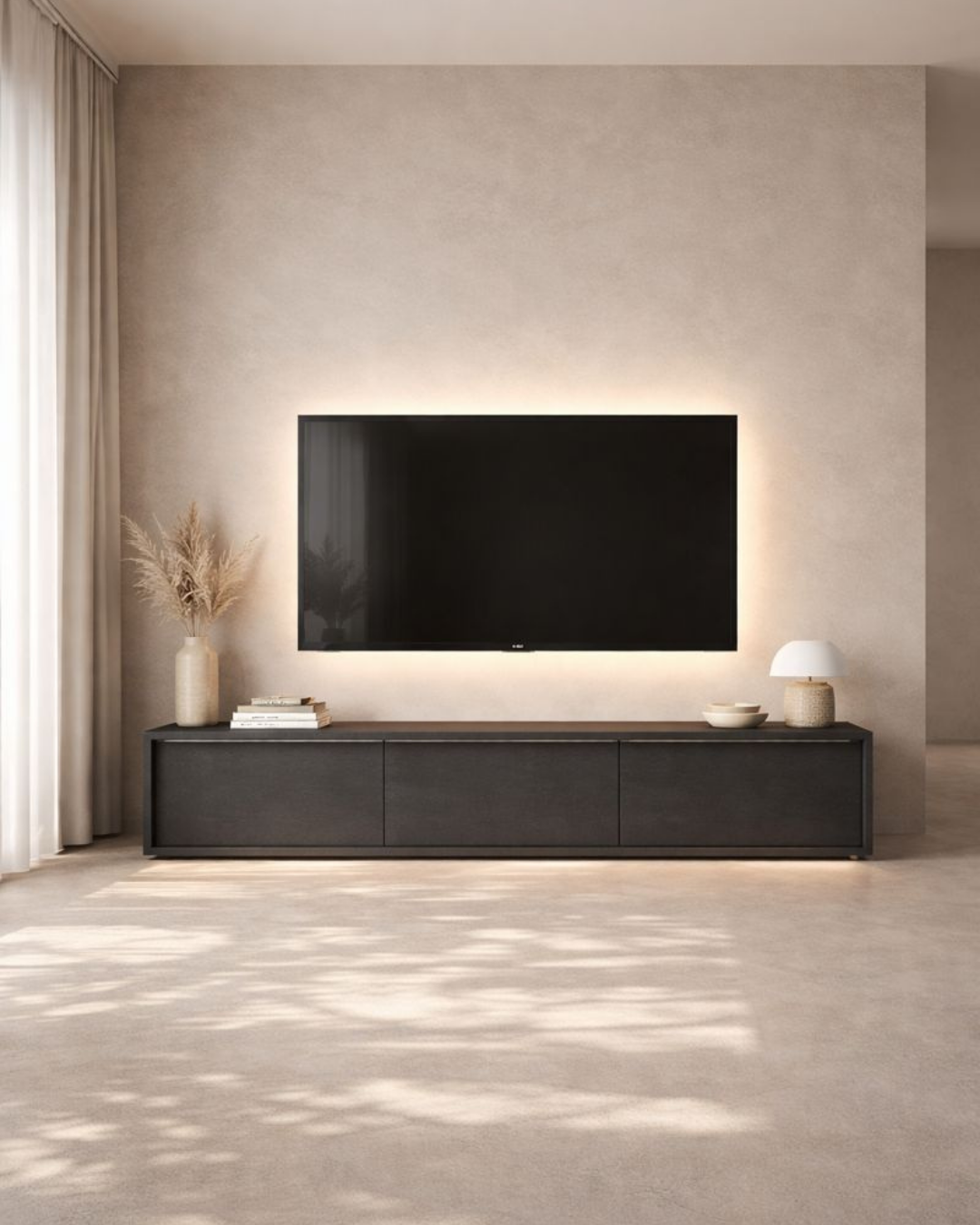 Alida TV Unit - Smoke Oak