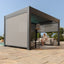 Eden Pergola Aluminium Square 40x40 - Frame Only - Grey