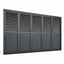 Eden Pergola Bi Folding Louvre Door 368x222
