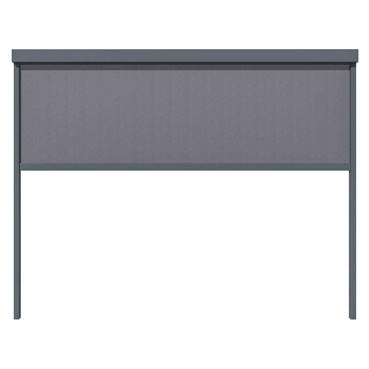 Eden Pergola Drop Screen 262x219 / Grey